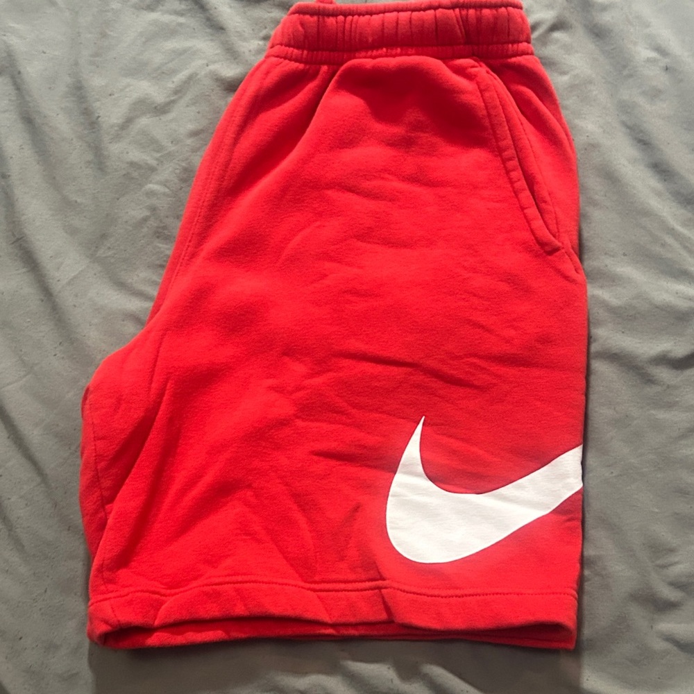 Nike Men's Red Athletic Shorts
